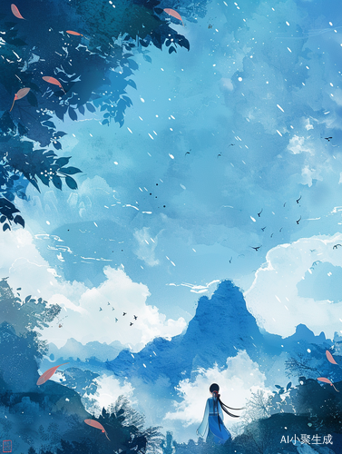夏天的梦幻星空：中国插画风格的创作