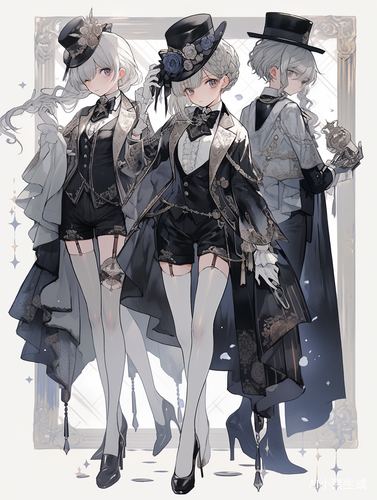 英伦风少女的蒸汽朋克风格