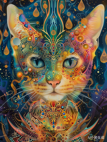 Enchanting Cosmic Cat