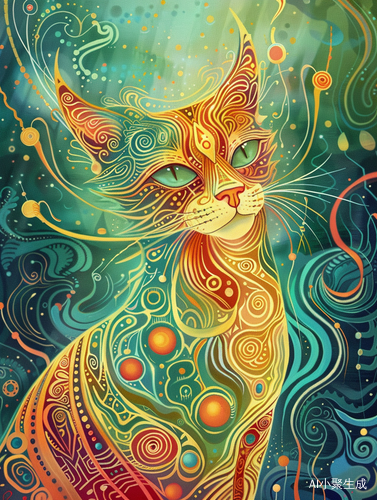 Enchanting Cosmic Cat