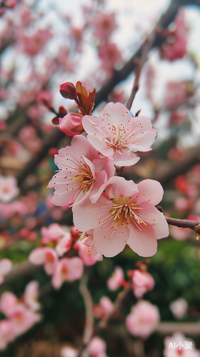 桃花的春光