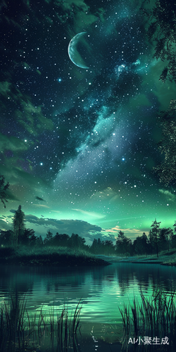 南方极光天空