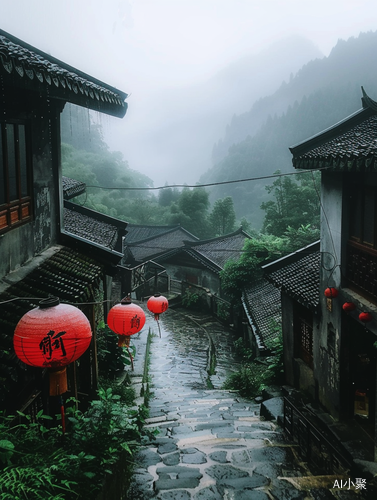 Misty Rain: The Enchanting Beauty of the Yangtze River