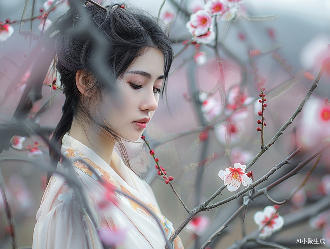 断肠落花，情苦思念