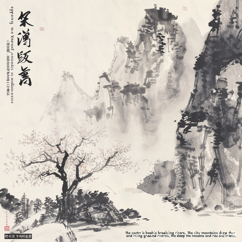 囯破山河在，城春草木深-中国风插画巅峰之作