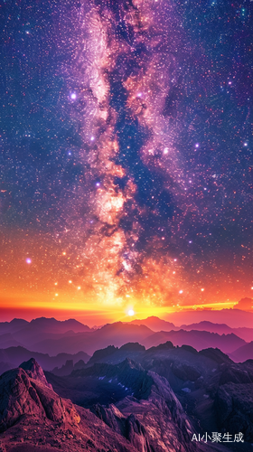 HD Galatic Sunset Milky Way Photo