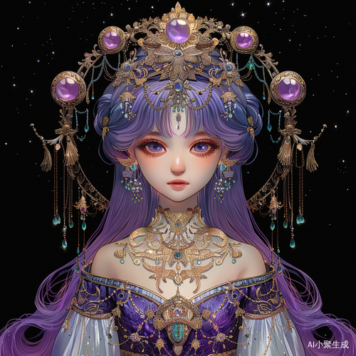 水冰月：紫发华丽少女战士