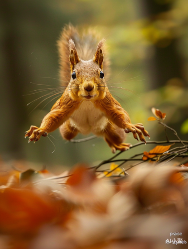 Squirrel: The Agile Jungle Warrior