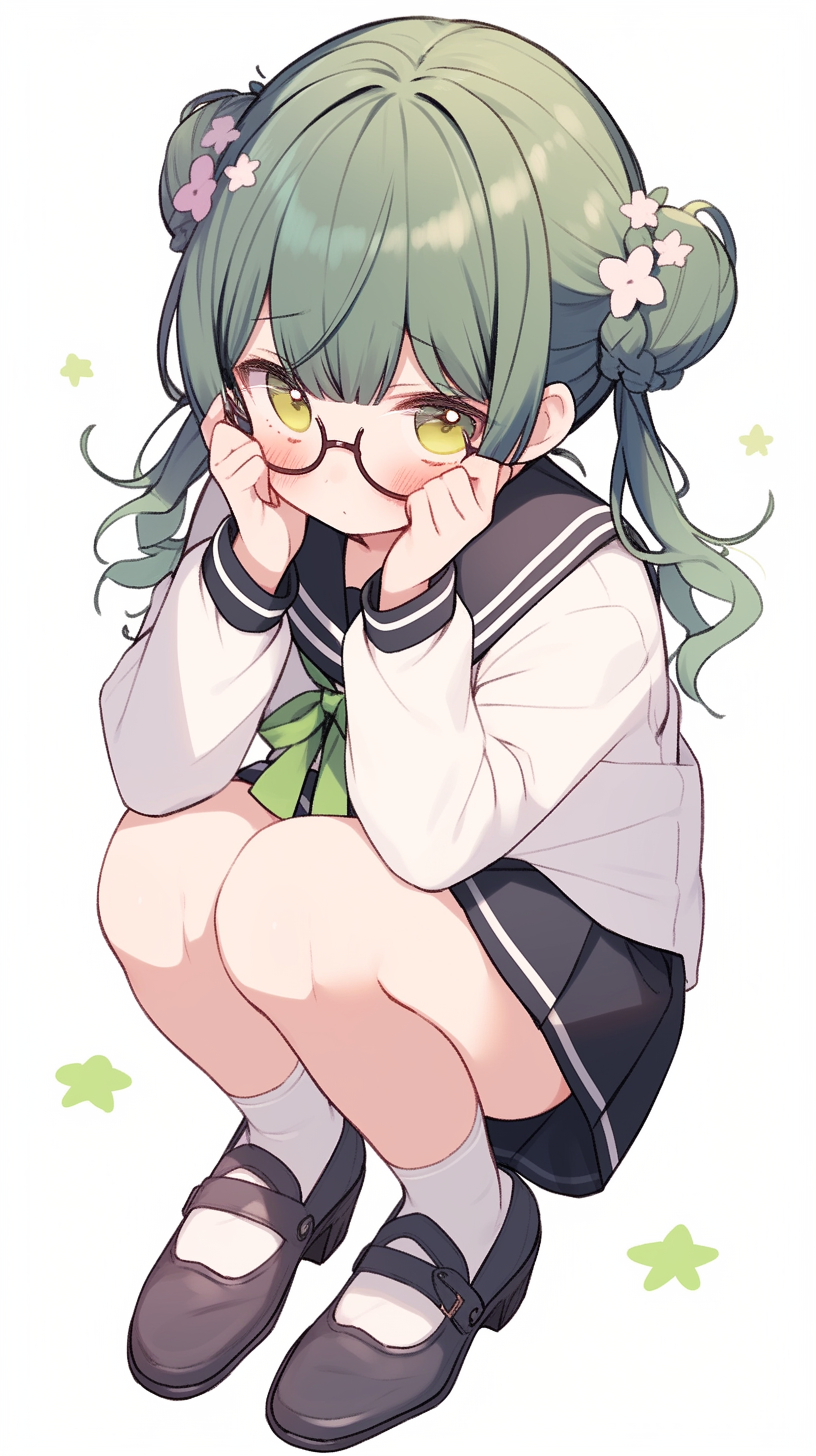 傲娇双马尾美少女的小脚脚