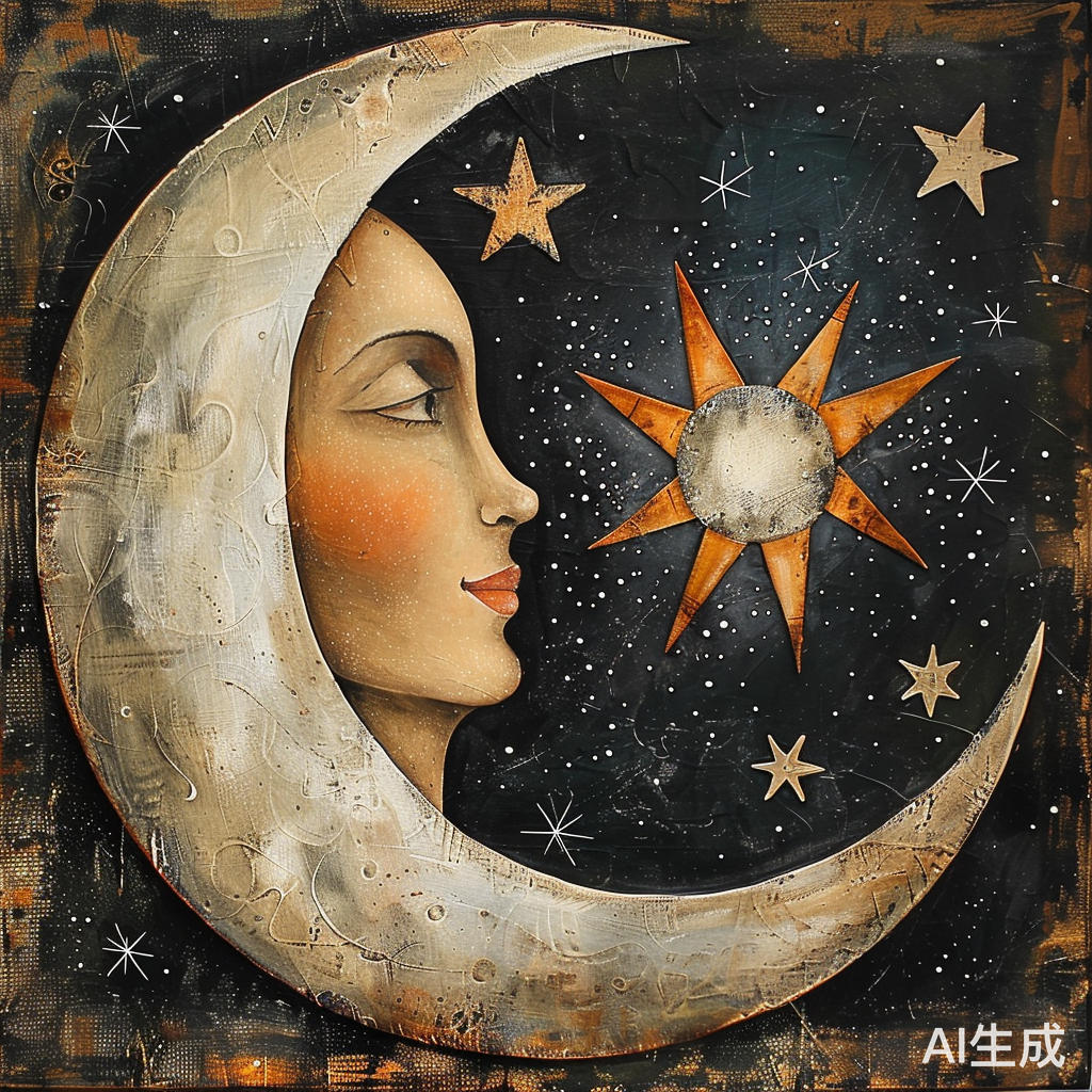 月亮和星星的对话