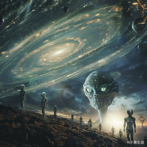 外星高等生物注视地球人类