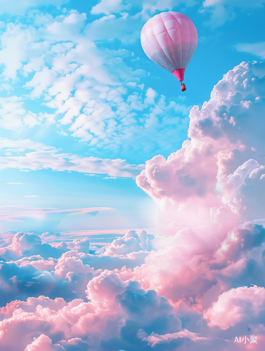 Colorful Clouds and Romantic Scenes in Ultra Fine Pink Theme