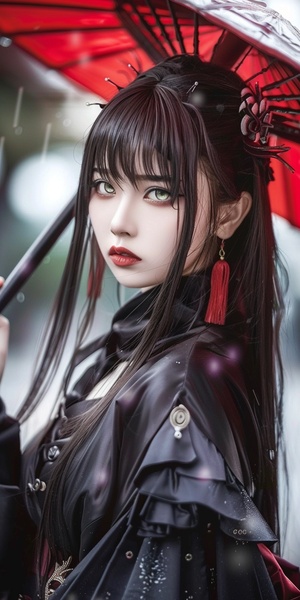 cosplay, Cosplayer, Kanna Hashimoto, cute girl, beautiful girl, Glamorous girl with straight hair, intricate, sharp focus,