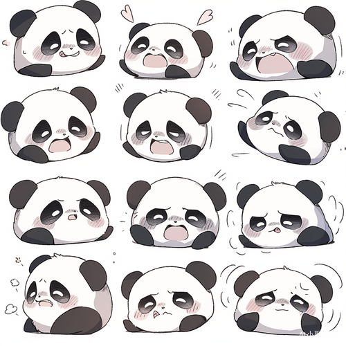 Cute Panda Expressions: Happy, Angry, Sad, Surprised, and More in Ultra-High Definition