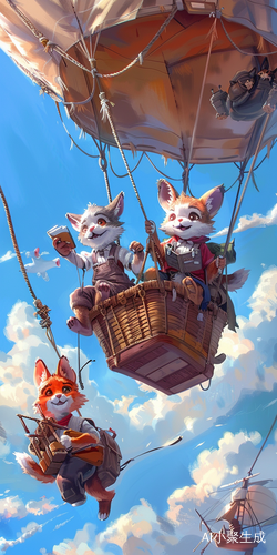 小动物学生们的天空之旅