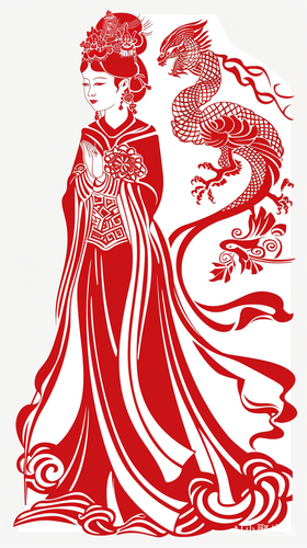 中国剪纸:孟子、孟母三迁的儒家精神