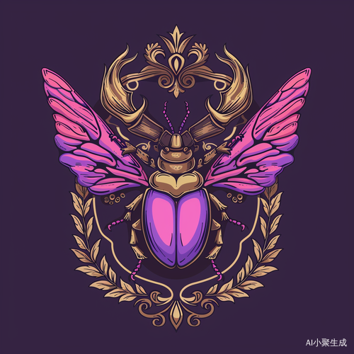 徽章甲虫独角仙