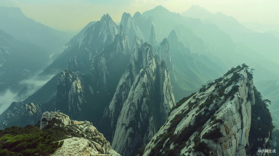 壮丽华山