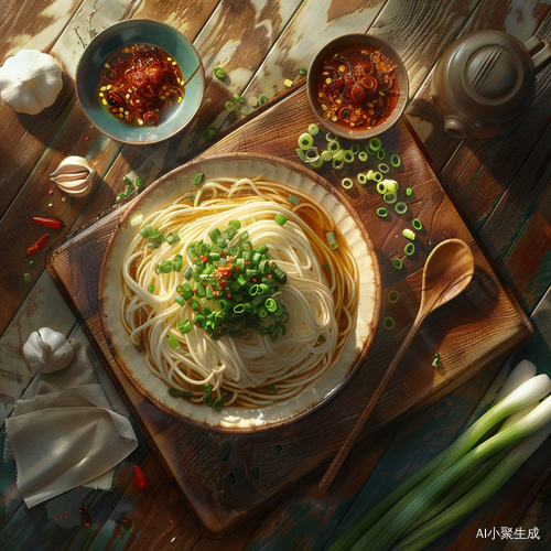 重庆小面：菜板旁的无葱花美味