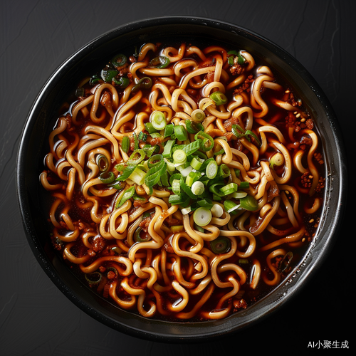 麻辣小面，不见葱花