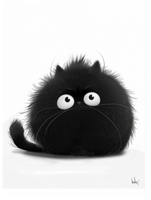 Chubby cute fluffy,black cat,bored expression, lying and rolling on the floor, funny facial expressions, exaggerated movements,Fluffy and soft hair,3D characters, pure white background, a bit fluffy, elongated shapes, cartoon style,minimalist ar 3:4 style raw stylize 250 v 6.0#我和AI有话说 #生成艺术 #AI生成 #喵喵 #可爱的猫 #喵咪 #灵感 #创意 #midjourney咒语 #midjourney #mj关键词 #mj #midjourney关键词