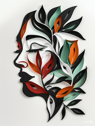 Ku Shulan Picasso style paper cuttingMantra: Picasso + Ku Shulan, floriculture, bionics, botany, stunning beauty, beautiful model, geometric figures, magical realism, minimalism, blank space, ultra-high quality, cartoon. #PICASSO #KUSHULAN #paper-cut #creativity #inspiration #PICASSO #KUSHULAN #paper 切 #creativity #inspiration