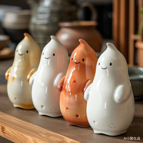 可爱白胖人参娃娃