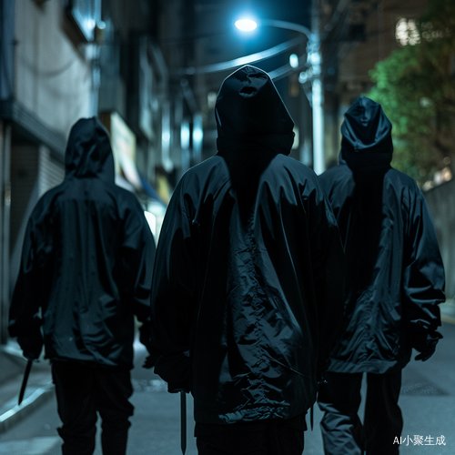 黑夜中的刀影
