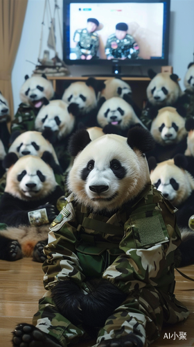 Pandas in Uniform: A Cinematic TV Experience