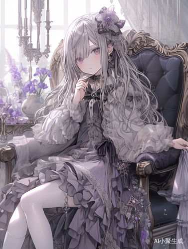 灰色少女的维多利亚风