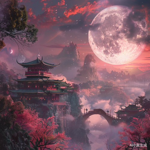 神秘的月亮
