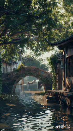 江南水乡的美景