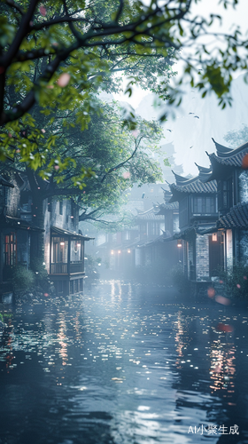 江南水乡的美景