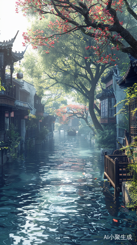 江南水乡的美景