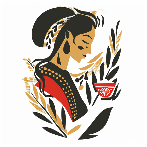 非遗手工艺品与电商结合公司logo