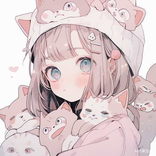 猫咪少女漫画风百变小樱风格手账