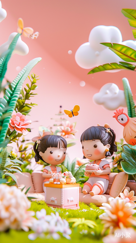 Pop Mart Blind Box: Cute Clay Characters and Miniature Scenes