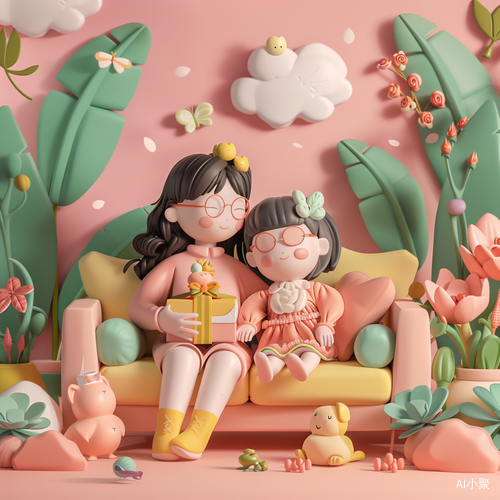 Pop Mart Blind Box: A Cute and Colorful Mother-Daughter Moments