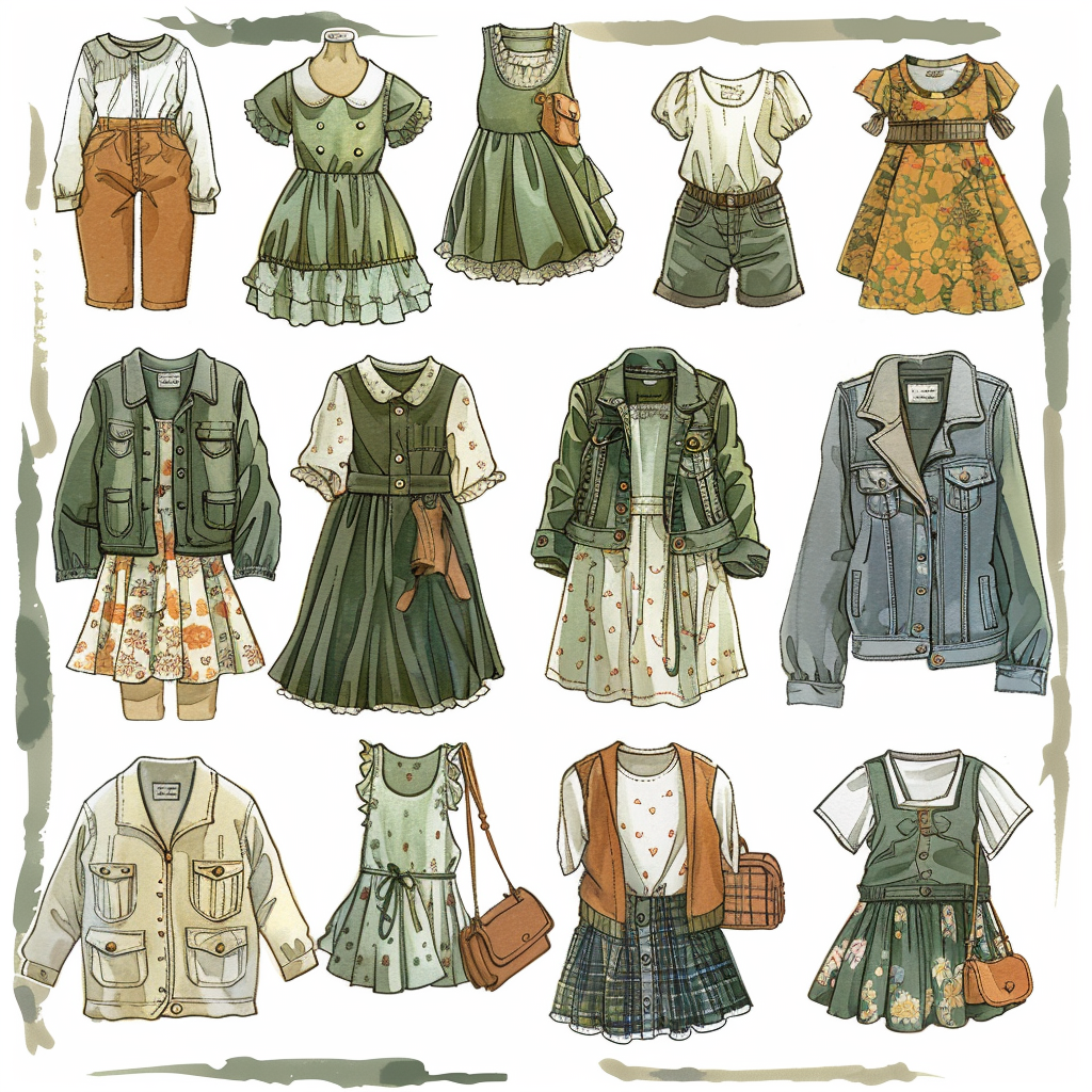 酷女生时尚衣服