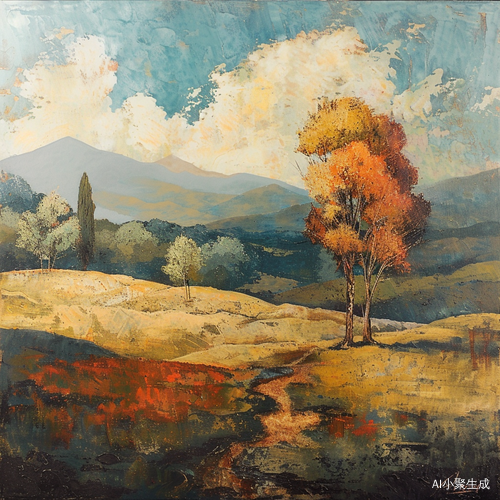 美丽山水画