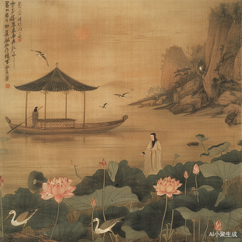 泛舟溪亭，沉醉忘归：描绘自然美景的词人之歌
