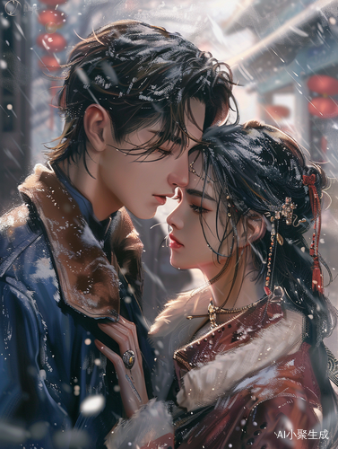 现代写实主义小说视觉封面男女流行pixiv