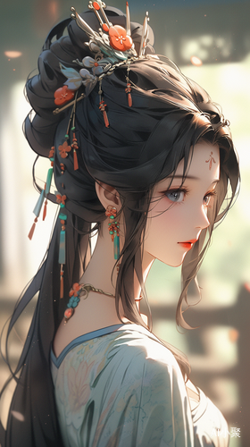 Elegant and Timeless Chinese Beauty