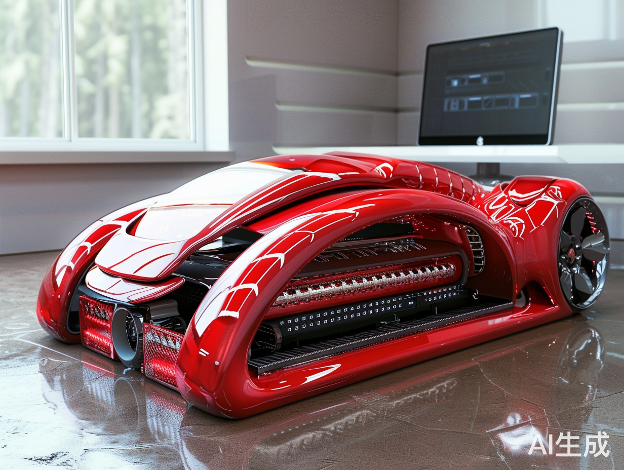 保时捷造型电脑主机