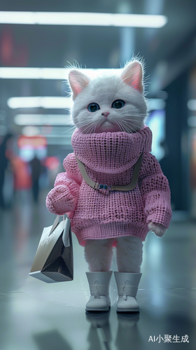 Modern Organic Shopping Kitten