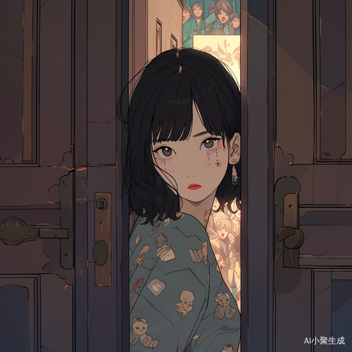 李莉困在禁闭门后的惊恐