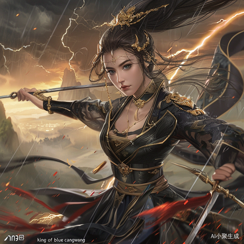碧苍王：猩红劫云下的女子英气