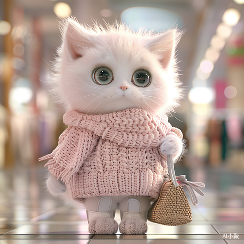 Modern Organic Shopping Kitten