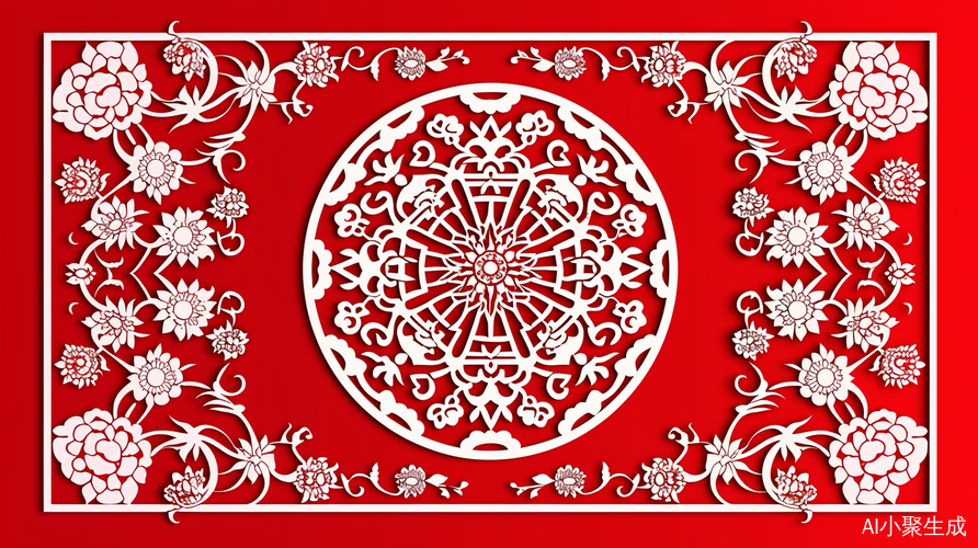 可爱猫咪蝴蝶剪纸——极简中国传统民俗艺术