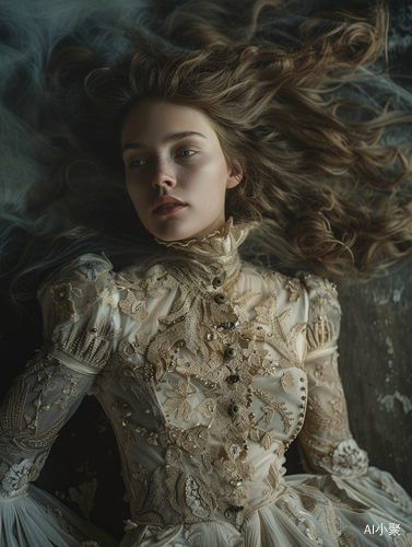 Haunting Elegance: Fashion Magazine Cover Shoot